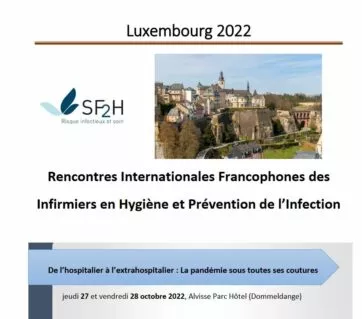 XVIIème Rencontre Internationale des infirmiers et infirmières francophones en Hygiène Hospitalière